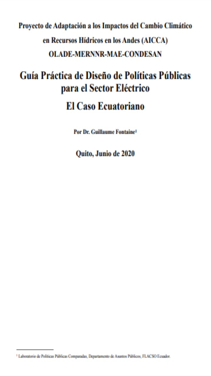 Guía práctica de Diseño de políticas públicas
